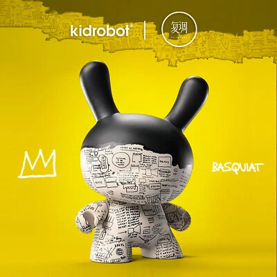 Kidrobot Dunny Basquiat Pegasus Soft Vinyl H8inch Figure Sofubi - Image 1 of 4