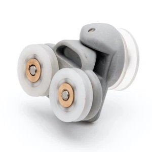 Pack of 2 x Shower Door Rollers/Runners/Wheels 19mm Diameter grooved wheel L3 - Picture 1 of 7