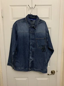 Bad Boy Records Urban Stonewashed Jeansjacke Large - Bild 1 von 9