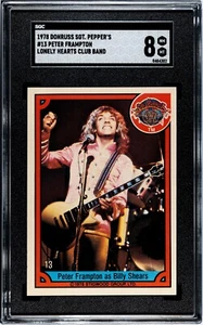 Donruss Sgt. 1978 Peppers Lonely Hearts Club Band #13 Peter Frampton SGC 8 casi nuevo/como nuevo - Imagen 1 de 2