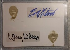 2019 Leaf Pop Century ERIK ESTRADA & LARRY WILCOX AUTO PRESS PLATE 1 OF 1 CHIPS