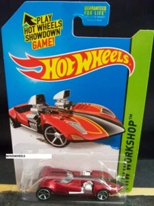 2014 HOT WHEELS #221 -2 TWIN MILL RED TOYS R US π°ππAMCARD WORKSHOP - Picture 1 of 1