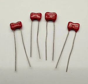 4 piezas. Condensador de mica plateada Lemco 56pF / 5% / 500V Lemco - Imagen 1 de 1