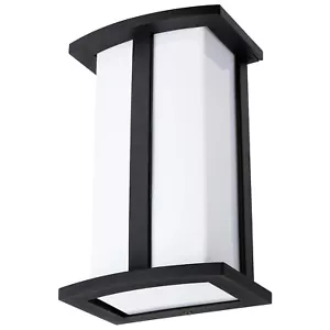 Fix/Ws/E26/Black Sq Mdrn Decorative Wall Sconce Su - Picture 1 of 1
