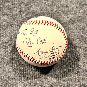 UMPIRE JERRY LAYNE NATIONAL LEAGUE BASEBALL SIGNED AUTOGRAPHED # 24 To: BOB - Picture 1 of 4