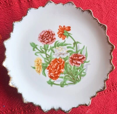 Assiette Vintage en Porcelaine Corée - Photo 1/4