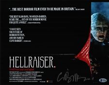 Clive Barker Signed Autograph 11x14 Photo Poster Hellraiser Horror Beckett COA