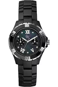 GUESS COLLECTION X69106L2S,Ladies,Dress Elegant,Sapphire,Screw Crown,100m WR - Picture 1 of 2