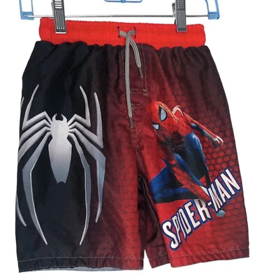 Baú de natação masculino Spider-Man Marvel tamanho 5/6 - Imagem 1 de 3