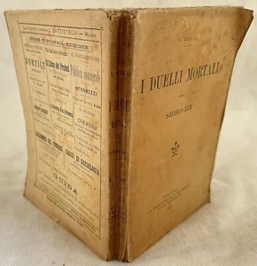 I Duelle Tödlich ___ Der Jahrhundert XIX I. Gelli 1899 Deadly Duels Gründerzeit - Picture 1 of 2