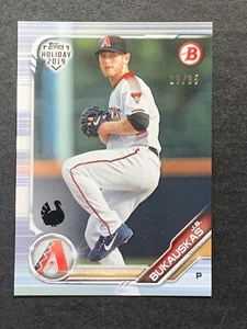 2019 Topps Bowman Holiday Turkey J.B. Bukauskas Diamondbacks #'d 23/35 - Picture 1 of 6