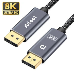 Cable adaptador DP Displayport 1.4 macho a macho 8K de alta calidad - Imagen 1 de 33