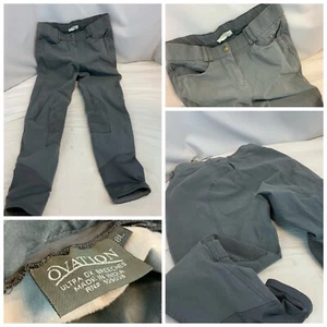 Ovation Jodhpurs Equestrian Pants sz 28 Women Gray Cotton Made India YGI L0-243 - Picture 1 of 11