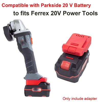 DEACKIMEI Battery Adapter For Parkside 20V Battery to for Ferrex 20V Power Tools Converter