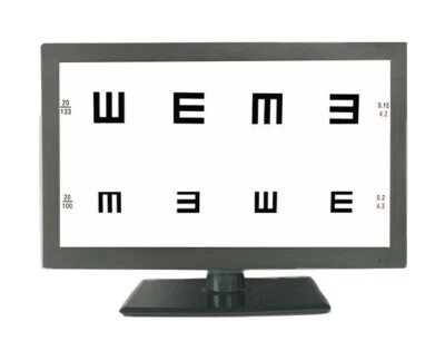 Multi-function 23" LED Display MICRO Chart Projector Eye Chart Optometry - Image 1 of 4