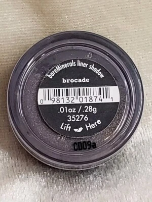 i.d. bareMinerals Liner Shadow BROCADE  loose eye powder .01 oz .28 g NEW - Image 1 of 4