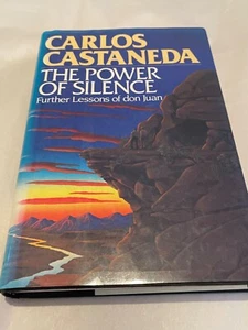The POWER of SILENCE - Carlos Castaneda - 1987 - HC / DJ / First Edition * EX - Picture 1 of 6