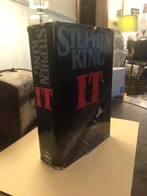 IT by Stephen King 1986 1st Edition Viking Hardcover Book - Read For More Info - Image 1 of 4