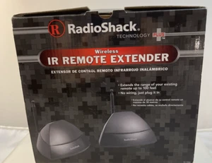 RADIO SHACK IR TELECOMANDO EXTENDER WIRELESS senza cablaggio funziona con tutti i telecomandi infrarossi - Foto 1 di 8