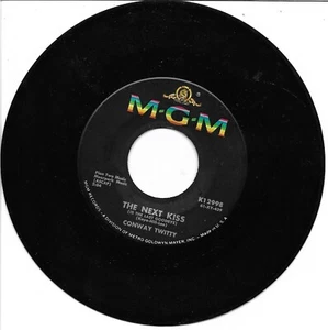 Conway Twitty: "The Next Kiss (Is The Last Goodbye)" / "Man Alone" - plays NM! - Imagen 1 de 1