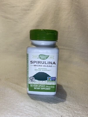 Microalgas espirulina Nature’s Way Foto 1 de 4