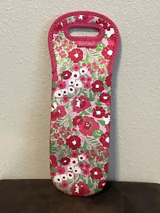 BOLSO DE MANO LILLY PULITZER EDICIÓN LIMITADA GRANDE BEBIDA NUEVO ROSA CALIENTE TROPICAL - Imagen 1 de 6