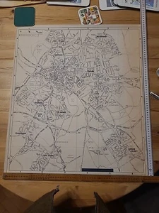 Original Street Map Sheet London Colney Fleetville The Camp A6 London Rd Hatfie - Picture 1 of 6