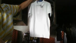 NWT! BACK 2 SCHOOL Authentic Galaxy White Uniform Shirt Size 7 EXCELLENT COND! - Picture 1 of 8