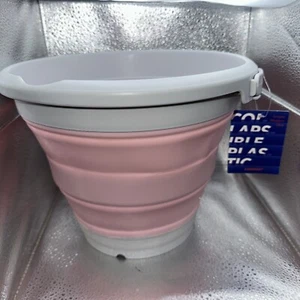 Collapsible Buckets for Cleaning 2.6 Gallons 10L Foldable Bucket Collapsible Bea - Picture 1 of 5