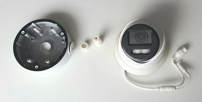 Hikvision DS-2CD2387G2-LU 8MP POE 4K ColorVu Turret MIC Camera 2.8MM + JUNCT BOX - Image 1 of 4