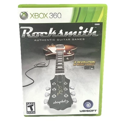 Rocksmith Video Game for Microsoft Xbox 360 Complete In Box CIB w Manual Tested - Image 1 of 4