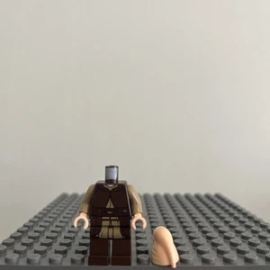 LEGO Star Wars Ep 2 Ki-Adi-Mundi Minifigur (75206) sw0911 Teile fehlendes Gesicht 1F - Bild 1 von 2