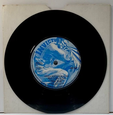 Freda Payne Cherish What Is Dear To You While It’s Near To You 1978 45 - Image 1 of 2