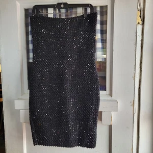 Forever 21 Women's Black Tube Top Stretchy Bodycon Strapless Dress Plus Size 2X - Picture 1 of 6