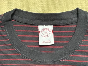 Brooks Brother Kurzarm-T-Shirt rot/marine gestreift - Bild 1 von 2