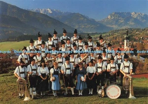 D195516 Austria Musikkapelle Reit im Winkl seit 1826 Urkundlich Erwahnt Toni Lan - Picture 1 of 4