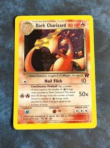 Dark Charizard 4/82 Holo Rare Team Rocket Vintage Pokemon Card WOTC 2000 - Picture 1 of 9