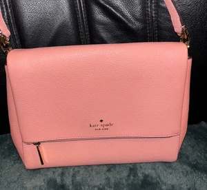 Kate Spade Schultertasche Leila Peachy Rose Medium Flap K6029 - Bild 1 von 11