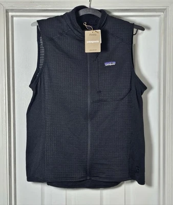 Chaleco polar Patagonia R1 nuevo con etiquetas en negro para mujer talla grande  Foto 1 de 4