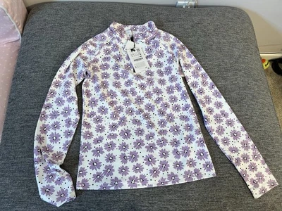 Zara Girls Snow Capsule 1/4 Zip Long Sleeves Shirt Size 13-14 NWT - Image 1 of 4