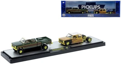 M2 MACHINES CHASE 73 CHEVY CHEYENNE SUPER 30 DUALLY BEDLESS 75 SILVERADO 30 4X4 - Image 1 of 3