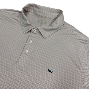 Vineyard Vines OTG Poloshirt Herren 3XB Big Sankaty gestreift Golf Performance - Bild 1 von 10