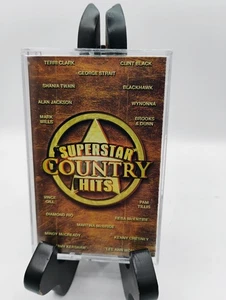 Superstar Country Hits by Various (Cassette, 1999) - Foto 1 di 3