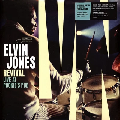 Elvin Jones - Revival: Live At Pookie's Pub (Vinyl 3LP - 2022 - DE - Original) - Bild 1 von 2