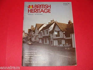 British Heritage Magazine April/Mai 1980 mittelalterliche Pilger, London Bobbies - Bild 1 von 1