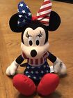 12? Minnie Mouse USA Disney Patrotic 4th Of July
