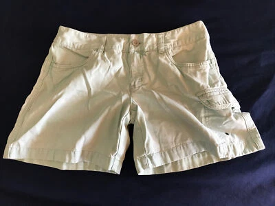 Pantalones cortos para mujer The North Face verde blanco talla 6 regular Foto 1 de 4