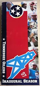 1997 Tennessee Oilers Inaugural Season NFL Football Media Guide - Picture 1 of 1