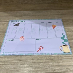 Friends - TV-Serie - A4 wöchentlicher Schreibtischplaner - Aufgabenliste - Notizblock - Neu - Bild 1 von 8