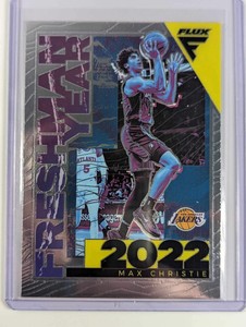 2022-23 Panini Flux “FRESHMAN YEAR” RC Base Insert 🏀 Max Christie